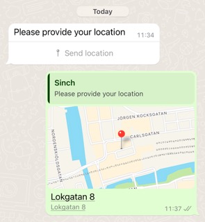 Location Request Message