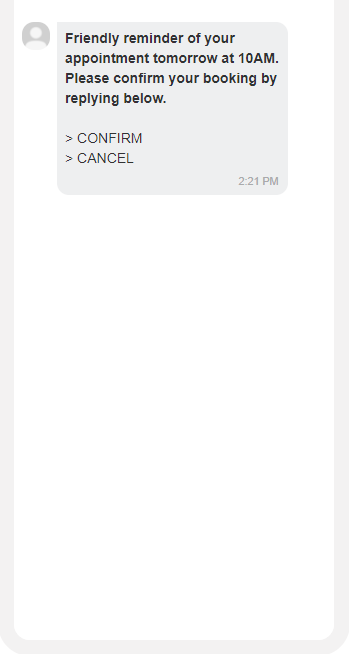URL Choice Message