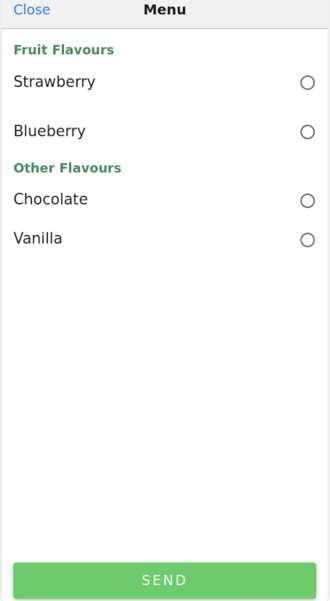List Message Details